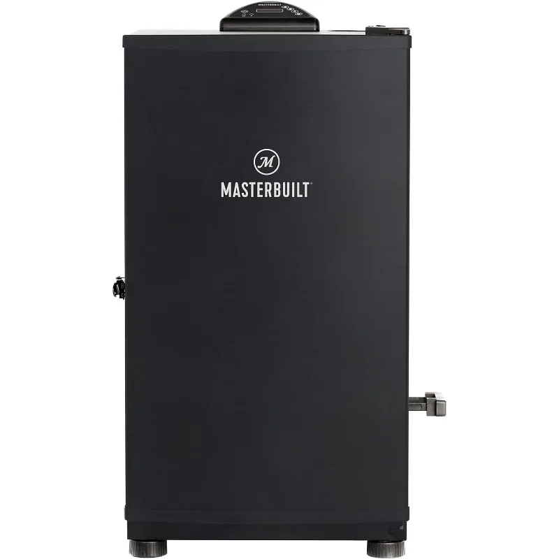 

Masterbuilt® 40-inch Digital Electric Vertical BBQ Smoker with Side Wood Chip Loader, Chrome Smoking Racks