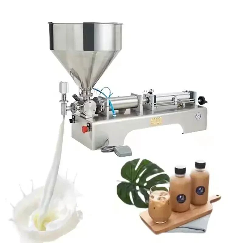 PBOBP Small Semi-Automatic Yoghurt Butter Cream Filling Machine Packaging 500ml Multi-Function Honey Tomato Sauce Chemical