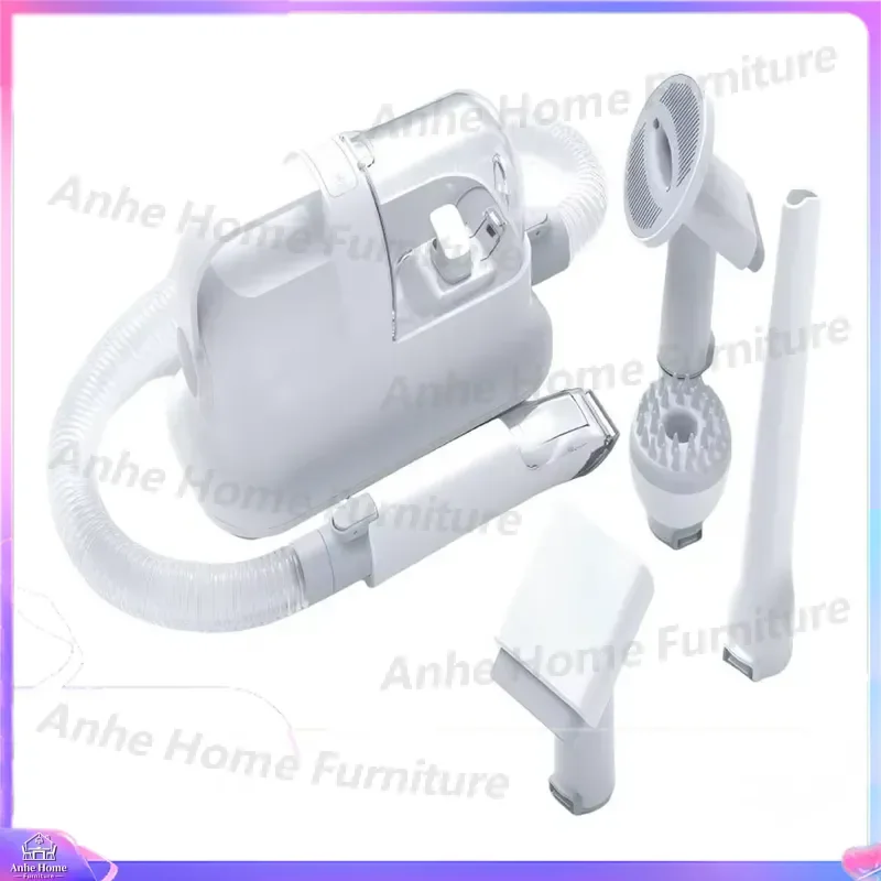 Pet Grooming Vacuum Kit Dog Cat Hair Clipper Trimmer Low Noise Portable Copper Motor Deshedding Brush Cleaner Tool
