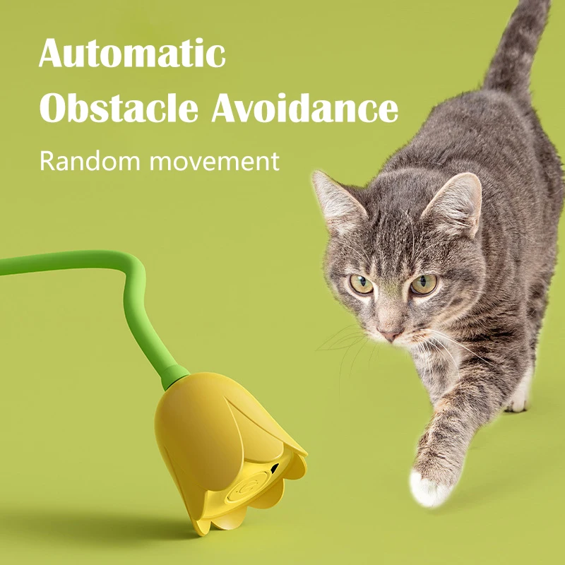 Picture 7: Smart interactive Cat Toy Automatic, Automatic Rolling Ball with Tail, Rechargeable Smart Pet Interactive Toy
