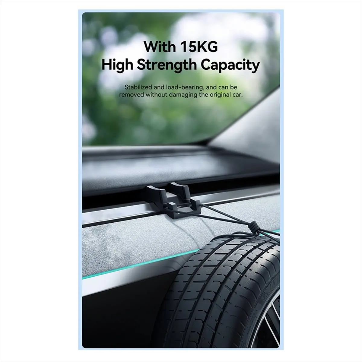 B21B  Dashboard Air Vent Clip Cell Phone Holder Silicone Cell Phone HolderAuto Interior Accessories for 3 Highland/Y