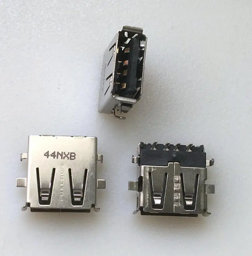 

For FOXCONN USB female seat interface female head USB2.0 4P reel port 90 degrees sinking plate reel tape