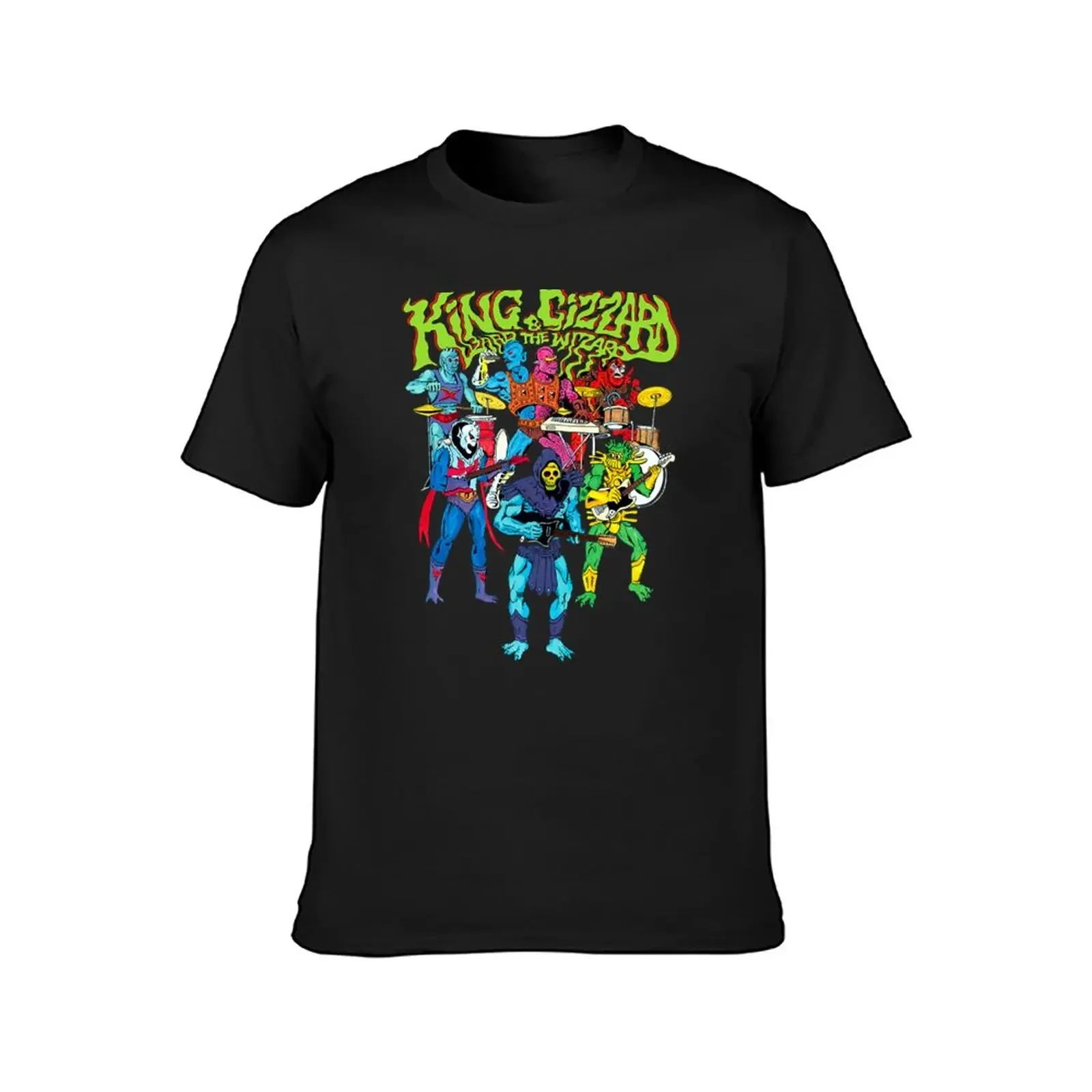 King Gizzards And The Lizard Wizard T-Shirt customized t shirts T-shirt for a boy vintage t shirt t shirt for men