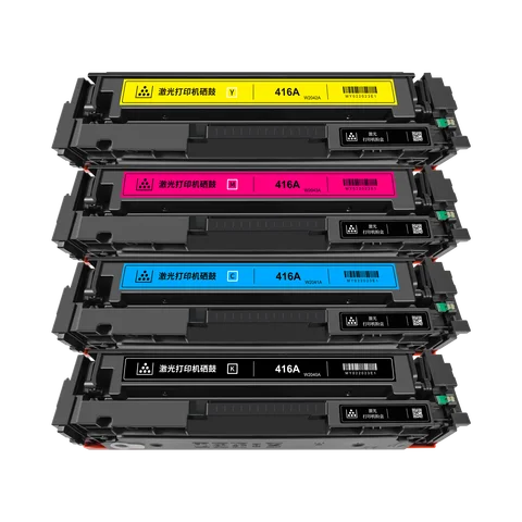 Compatible 416A W2040A W2041A W2042A W2043A Toner Cartridge for HP Laserjet Pro M454 M454dw MFP M479 M479dw M479fdw with Chip