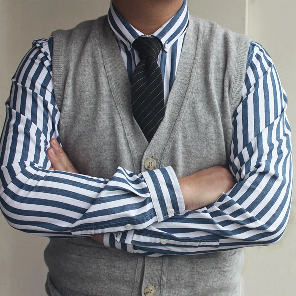 남성 넥타이 클래식 코튼 수제 스키니 스트라이프 넥타이 남성용 좁은 칼라 슬림 캐시미어 캐주얼 넥타이 액세서리 선물