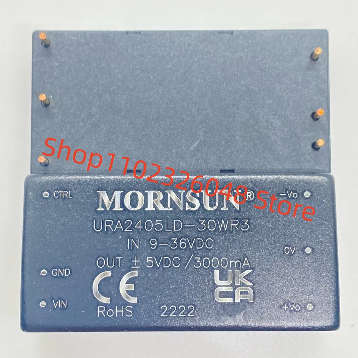 

2PCS URA2405LD-30WR3 9-36V 5V30W DC-DC Module NEW ORIGINAL IN STOCK