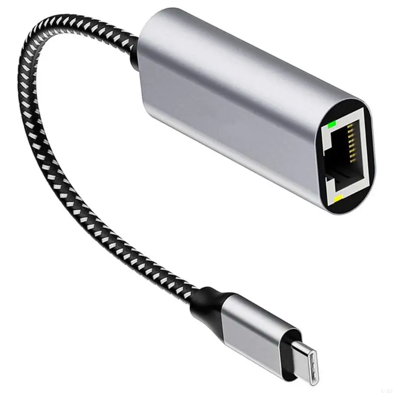 Adaptador USB-C a Ethernet Gigabit RJ45 – Red táctica de campo - imagen 3