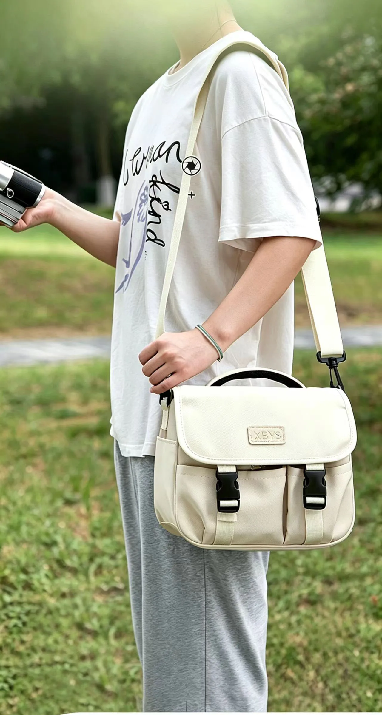 Women Shoulder DSLR Camera Bag Micro Single Photography Bag Camera Storage Bag for Canon Fujifilm Sony