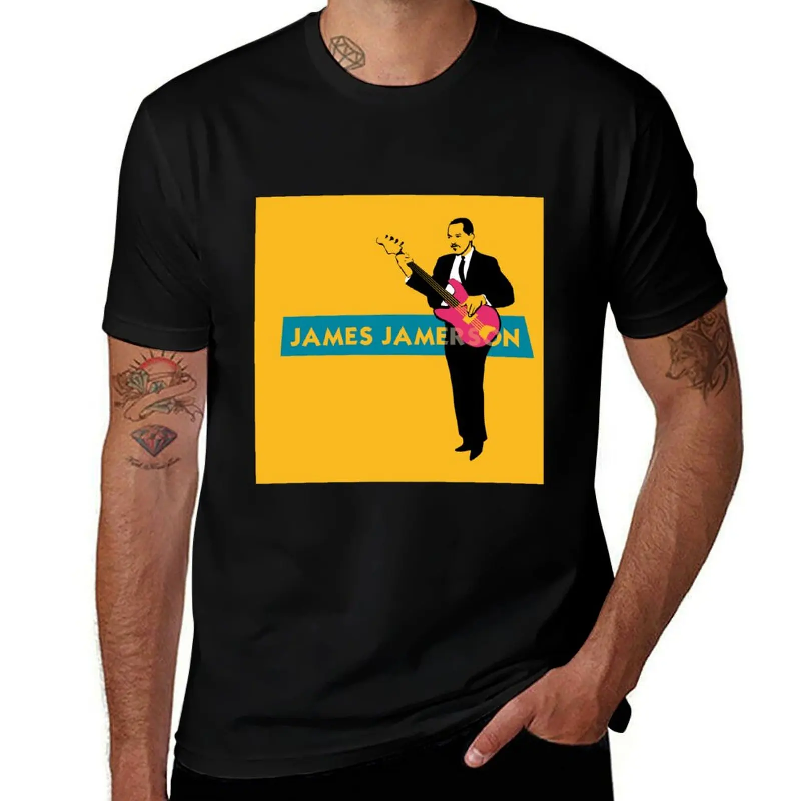 

JAMES JAMERSON T-Shirt anime shirt anime figures graphic shirts Men's clothing