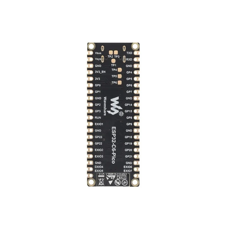 Waveshare ESP32-C6 Microcontroller, WiFi 6 Development Board, 160MHz Single-Core Processor, ESP32-C6--1 Module