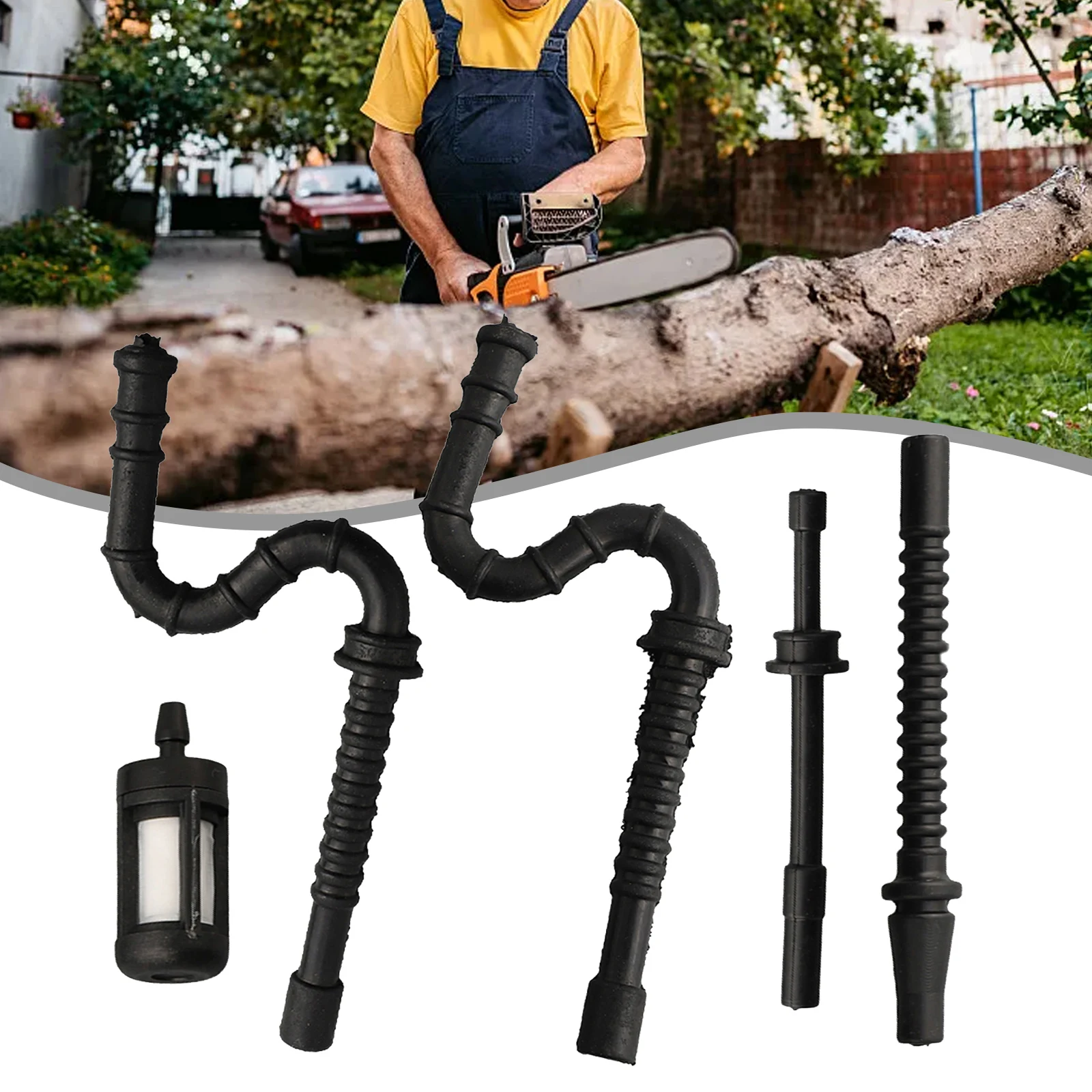 Kraftstoffleitungsschlauch mit Filter-Ersatzbaugruppe für 028 029 034 036 039 MS290 MS340 MS360 MS390 Kettensäge