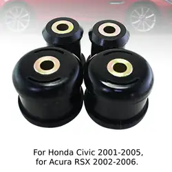 4x Front Lower Control Arm Bushing for Honda Civic 01-05 Accord RSX 06 Car Accessories Replacement Bbj-Hd1-402F-Rd-839-D0 8-215