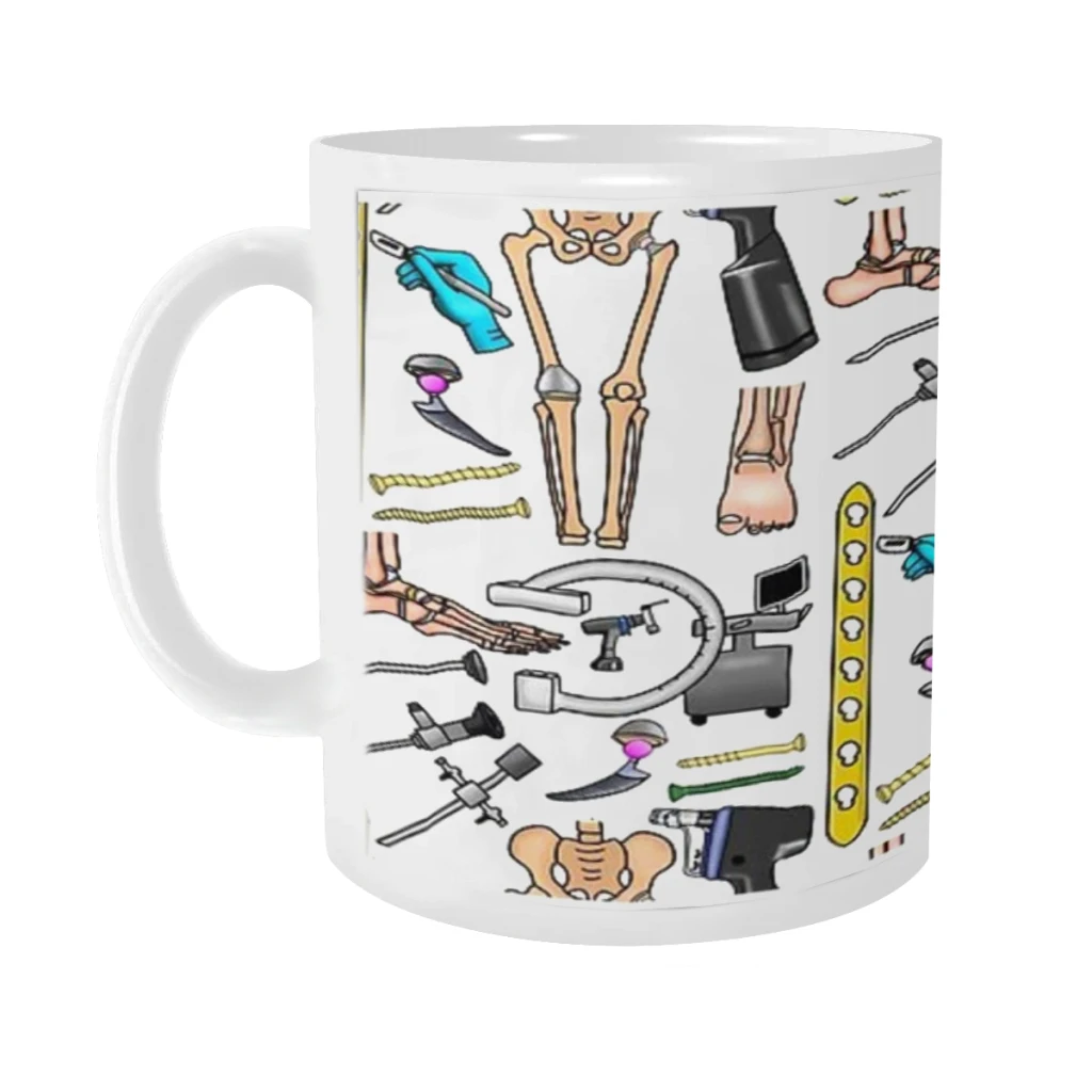 orthopaedics, traumatology Ceramics Coffee Mugs Tea Cup Milk Cups Gifts Drinkware Coffeeware