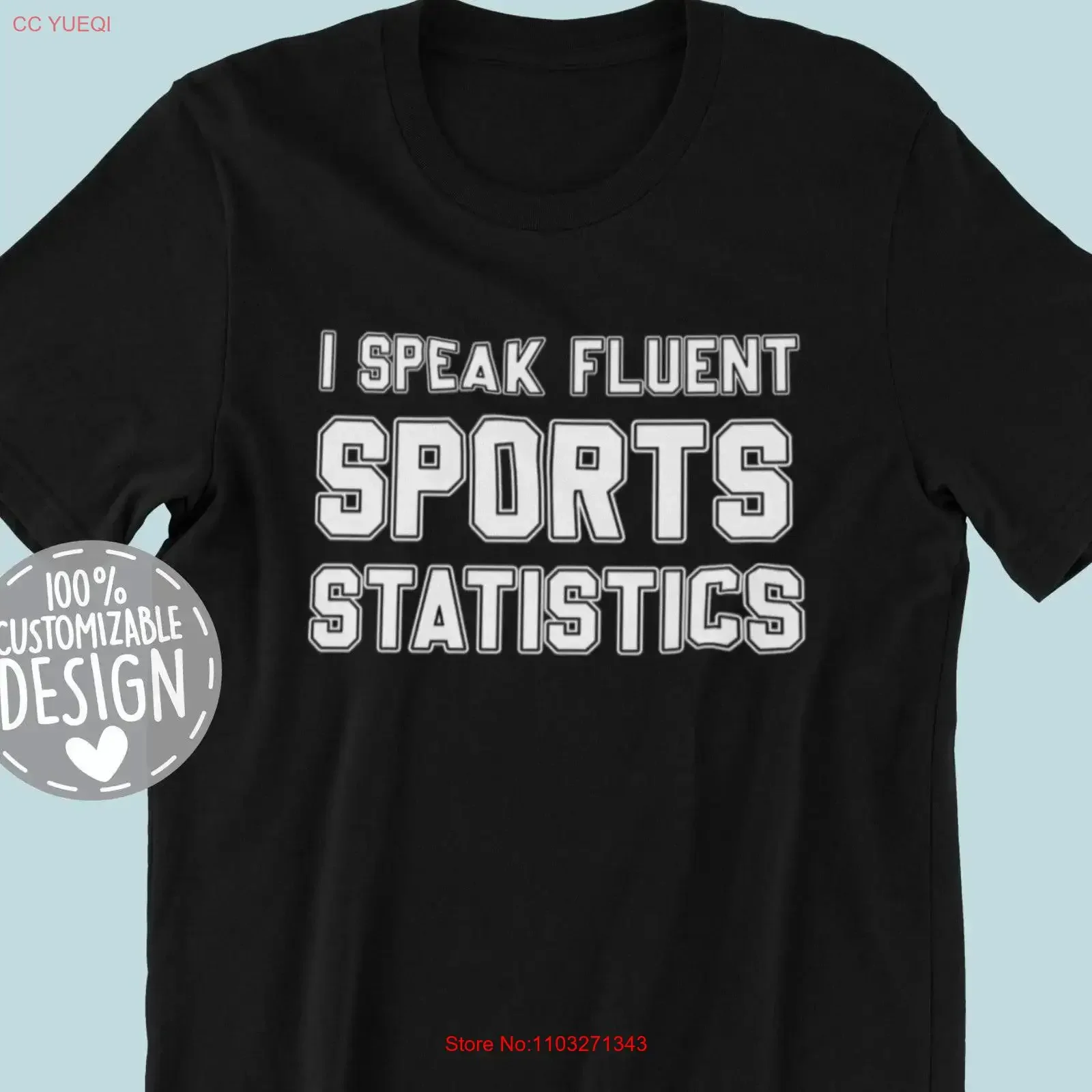 T-shirt d'analyseur de statistiques sportives Fluent Sports, style vintage délavé, extensible, décontracté, vêtements de créateur polyvalents pour homme, légèrement élégant