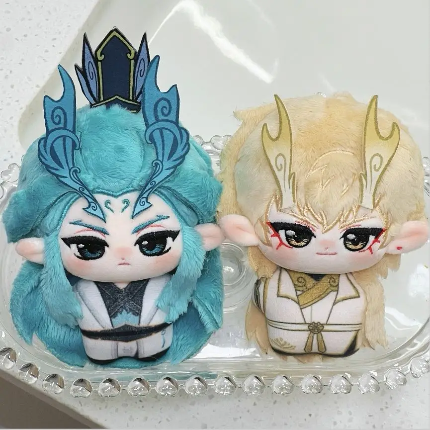 10 Cm Chn Ne Zha Box Office First Animation Ao Bing Aojia Stuffed Plush Keychain Toy Cotton Doll Bag Pendant Anime Cartoon Gift