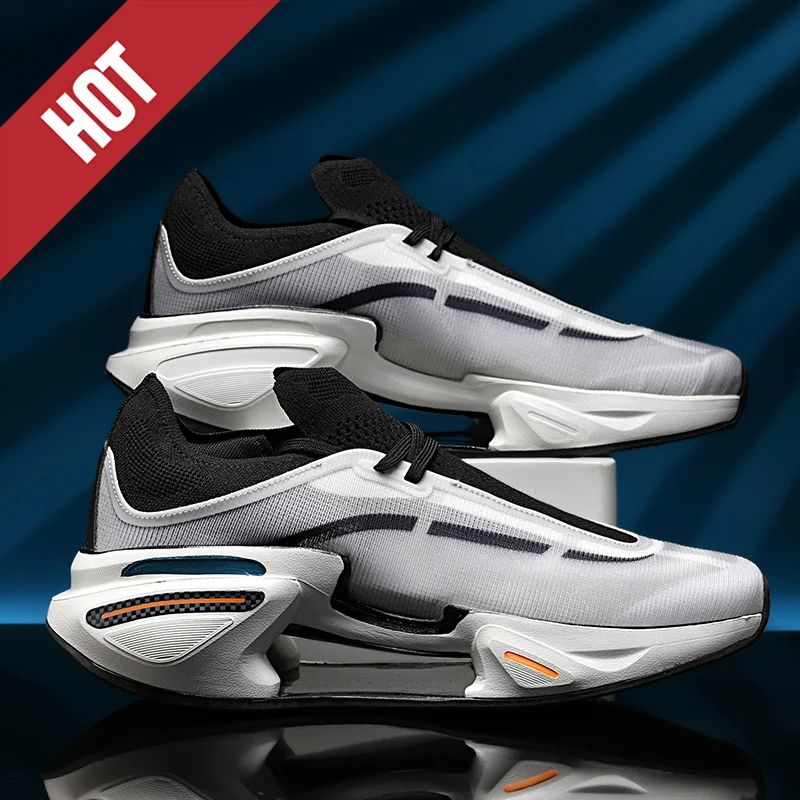 

NEW Men Sports Running Shoes Off Marathon Breathable Light Comfortable Athletic Sneakers Jogging Basketball Tenis Air Cushion