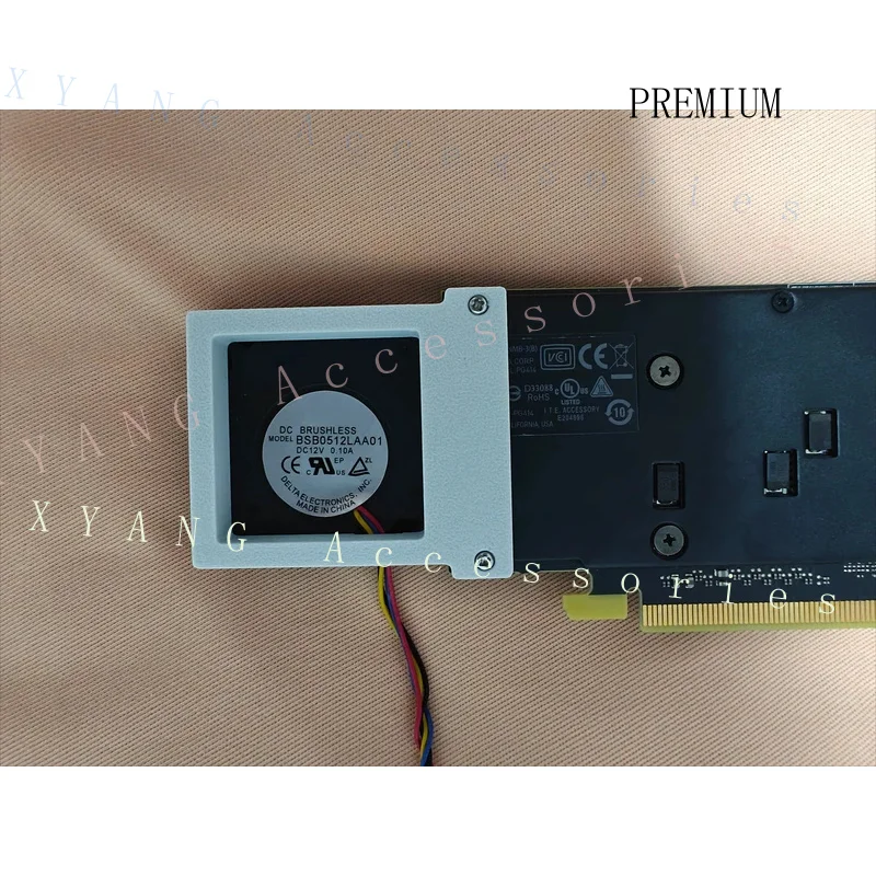 N+ Non-destructive Fan Cooling Mod for NVIDIA for Tesla P4/M4/T4 GPU BSB0512LAA01