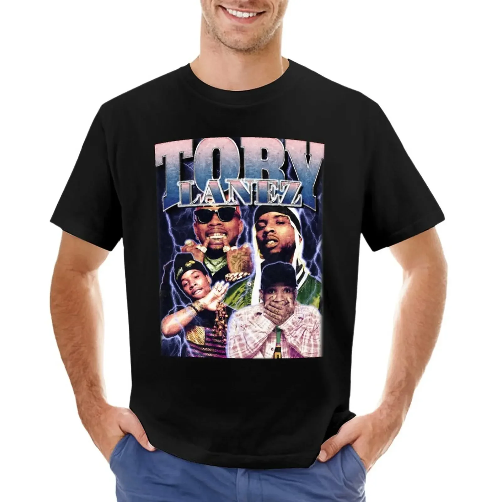 

Tory Lanez HipHop Vintage T-Shirt anime new edition animal prinfor boys heavy weight t shirts for men