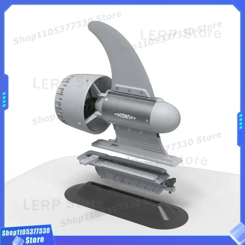 Best Quality Ifungoo Electric Fin for Paddle Board Y02 Maximum Speed 10km/h 90 Minutes 3rd Stage Endurance