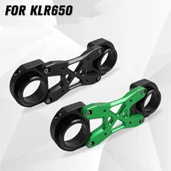 For Kawasaki KLR650 KLR 650 2018-2023 Motorcycle Front Fork Brace Aluminum Bracket Fork Balance Shock 2022 2021 2020 2019