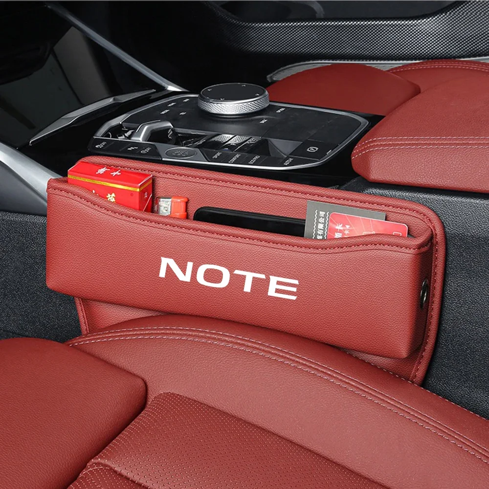 

Multifunction Car Seat Gap Organizer Seat Crevice Slot Storage Box Accessories for Nissan Note Car interior Accessories