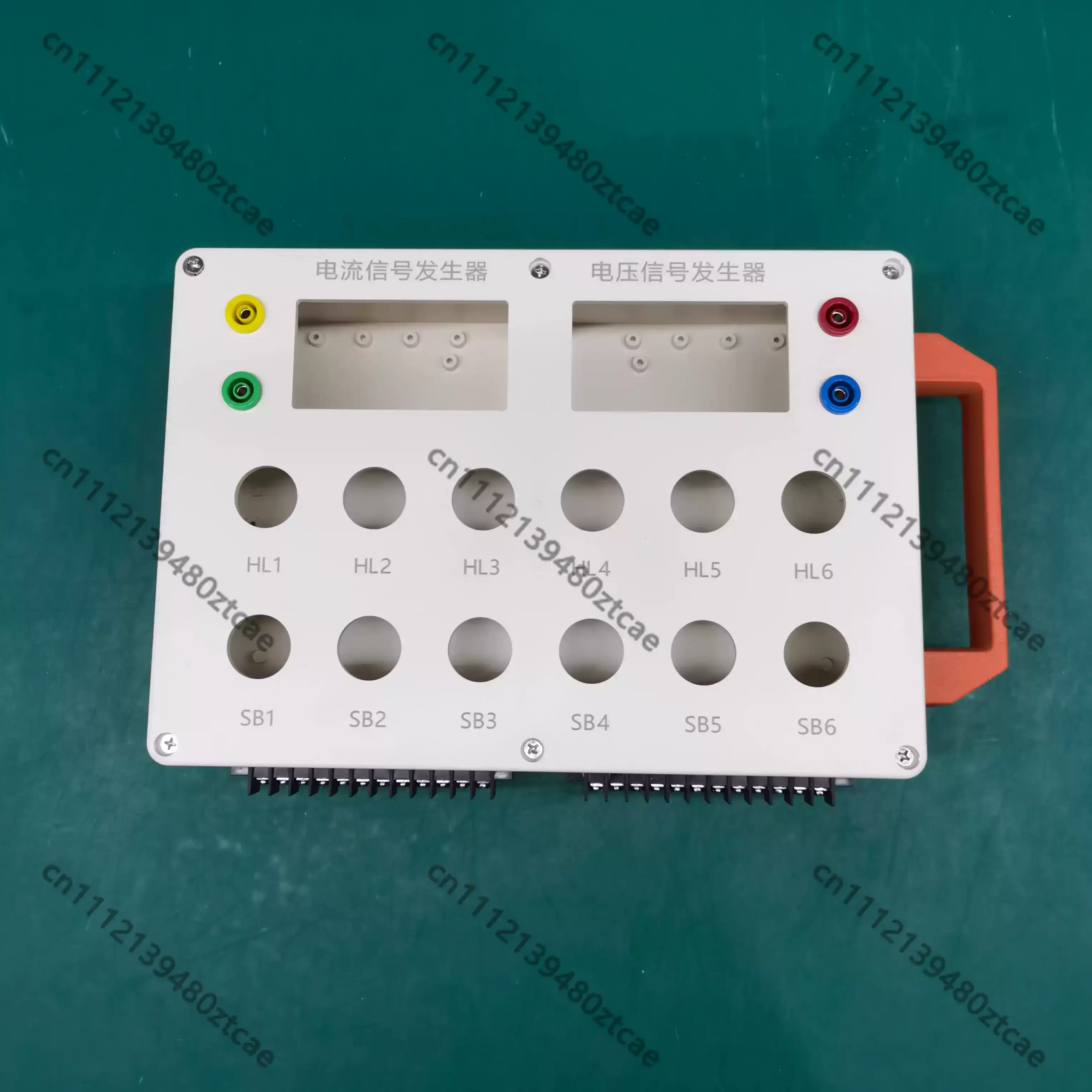 PLC Debugging Tool Enclosure for Automation, Current Voltage Analog Signal Generator Housing, Industrial Control Training Box