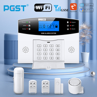 PGST PG505 Keypad GSM Alarm Security 433MHz Wireless Smart Home Burglar Alarm System APP Control Motion Detector Door Sensor