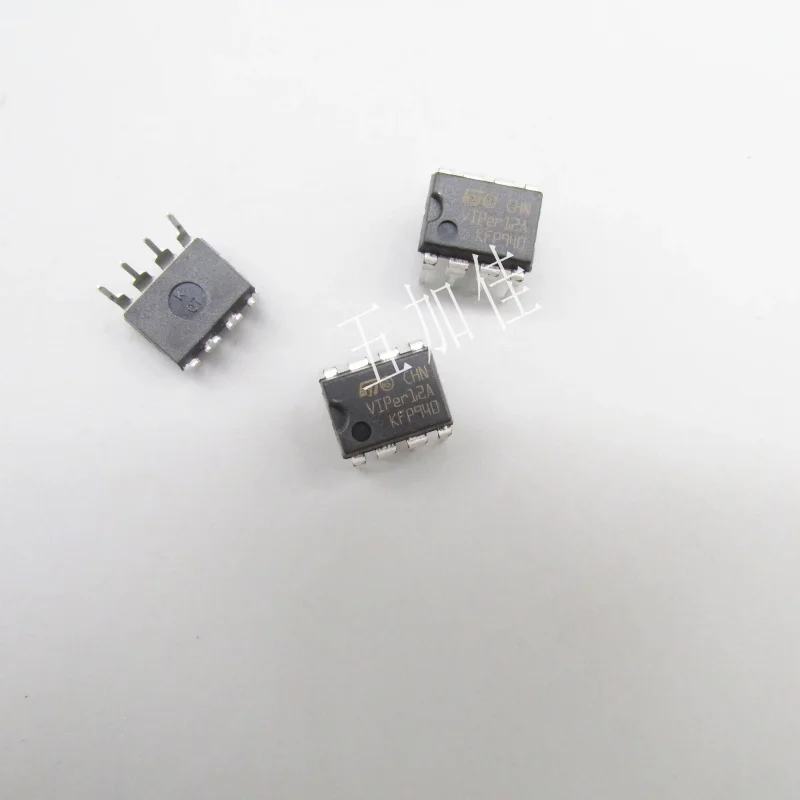 10-100pcs VIPER12A DIP-8 imported brand new direct insertion 8-pin induction cooker commonly used power chip power stabilizer