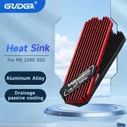 Disipador de calor M2 SSD, disipador de calor de refrigeración, almohadillas térmicas de calor, pegatina, chaleco enfriador para NVMe NGFF M.2 2280 SSD