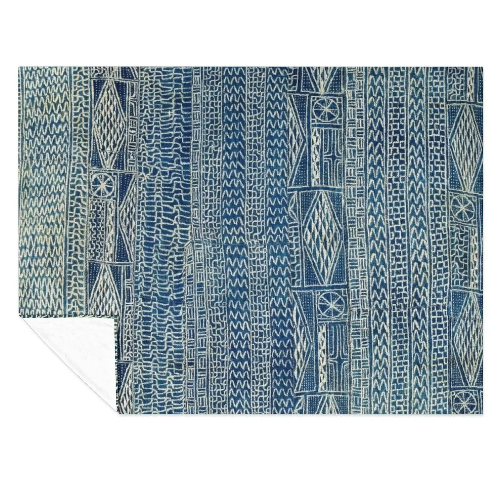 

Ndop Cameroon West African Textile Print Throw Blanket Furrys Decorative Sofa Baby Blankets For Bed Blankets
