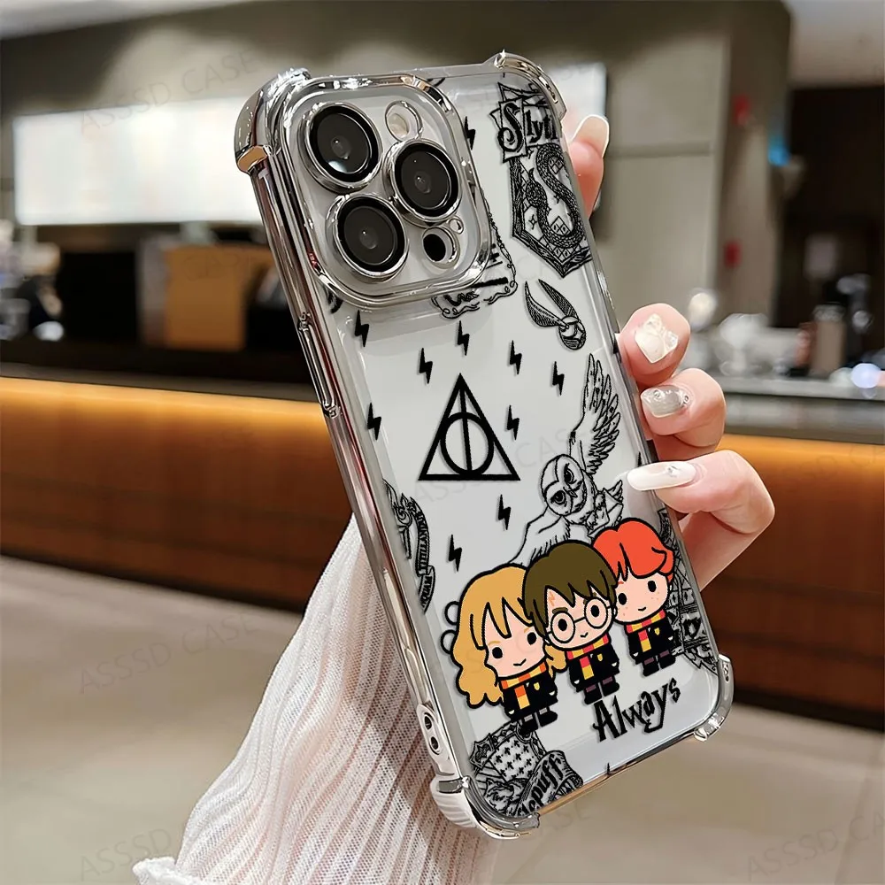 Lovely Potters Wand Harries Phone Case For iPhone 17 17e 16e 16 15 14 13 12 11 Pro Max X XR XSMax 7 8 Mini Air Plus Anti-Fall view 3