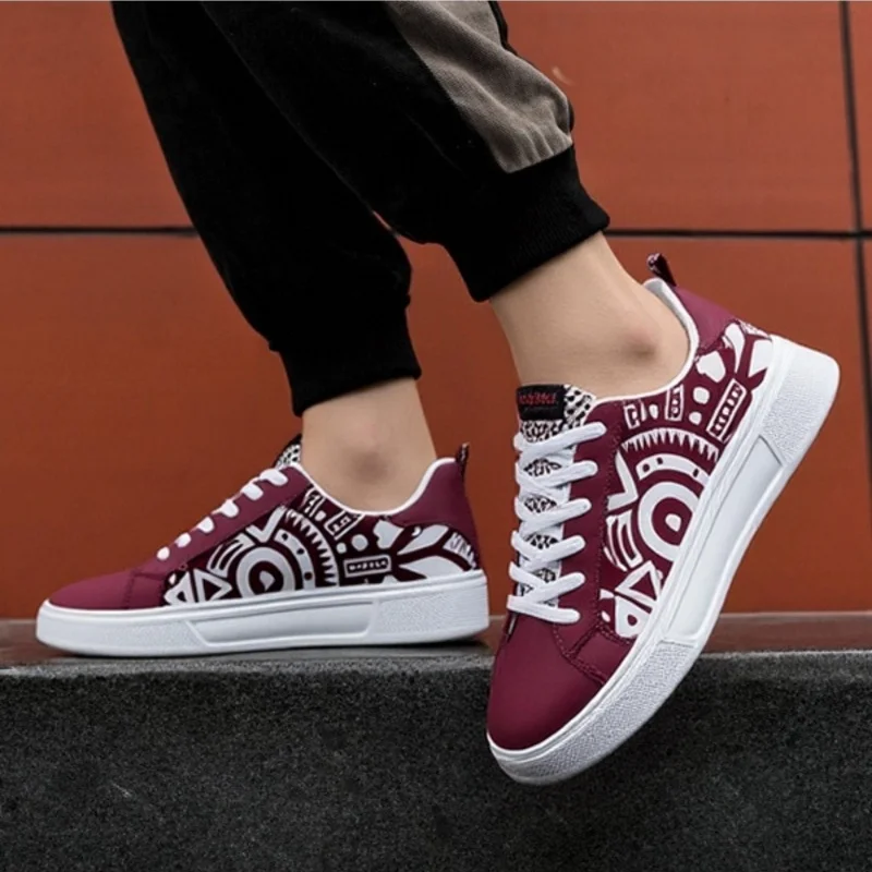 YRZL Lässige Damen-Sneaker, leichte Skateboard-Schuhe für Herren, weiche Sohle, bequeme Wanderschuhe, Unisex, modische Sneakers – Detail 25
