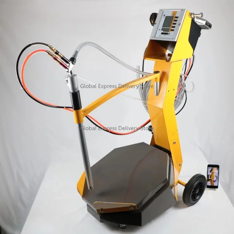 Customized High-Efficiency Vibrating Electrostatic Powder Coating Machine: Manual Spraying for Metal/Steel Substrates