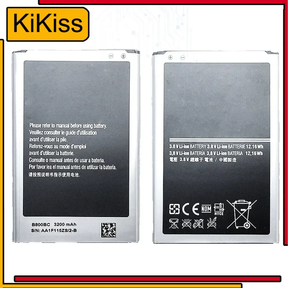 3200Mah Battery For Samsung Galaxy Note 3 N900 N9006 N9005 N9000 N900A N900T N900P B800BE B800BC + Track Code