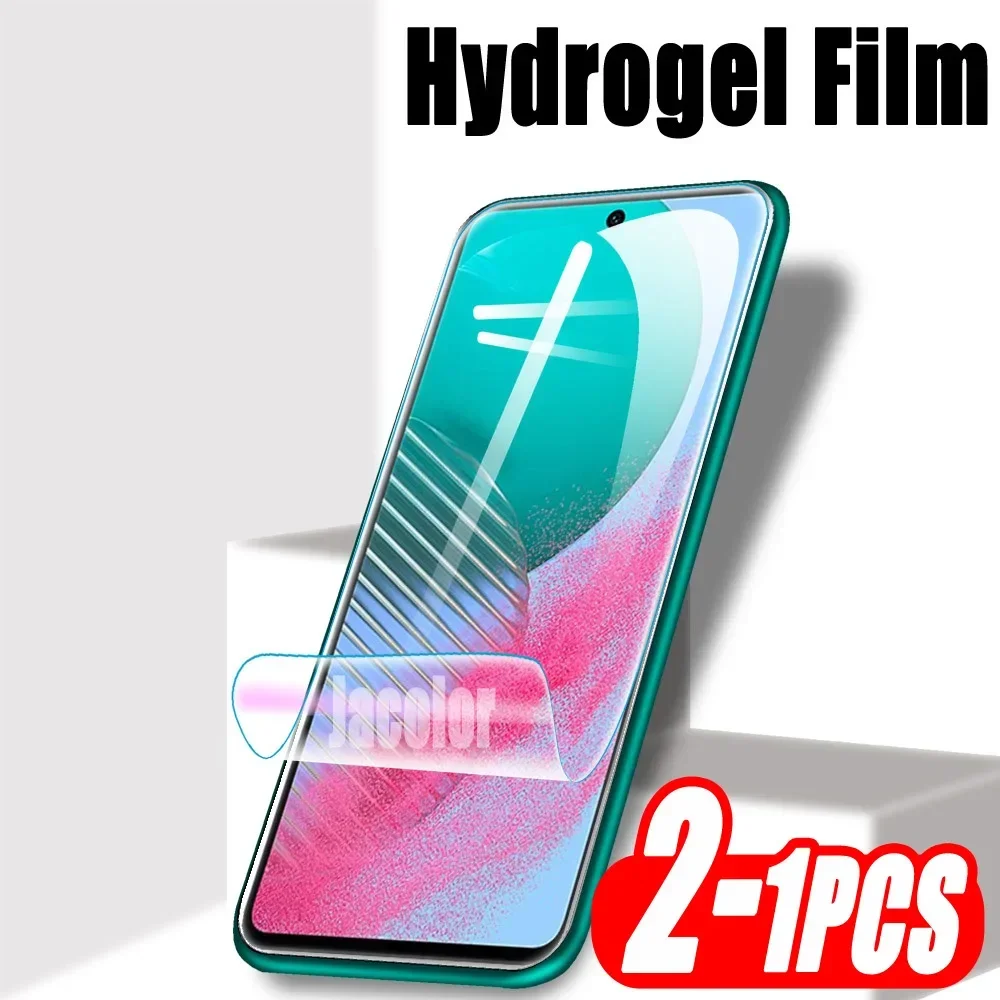 1-2PCS Hydrogel Film For Samsung Galaxy M54 M34 5G M14 M04 Screen Protector Not Glass Protective Samsumg Galaxi M 54 14 04 34 5G