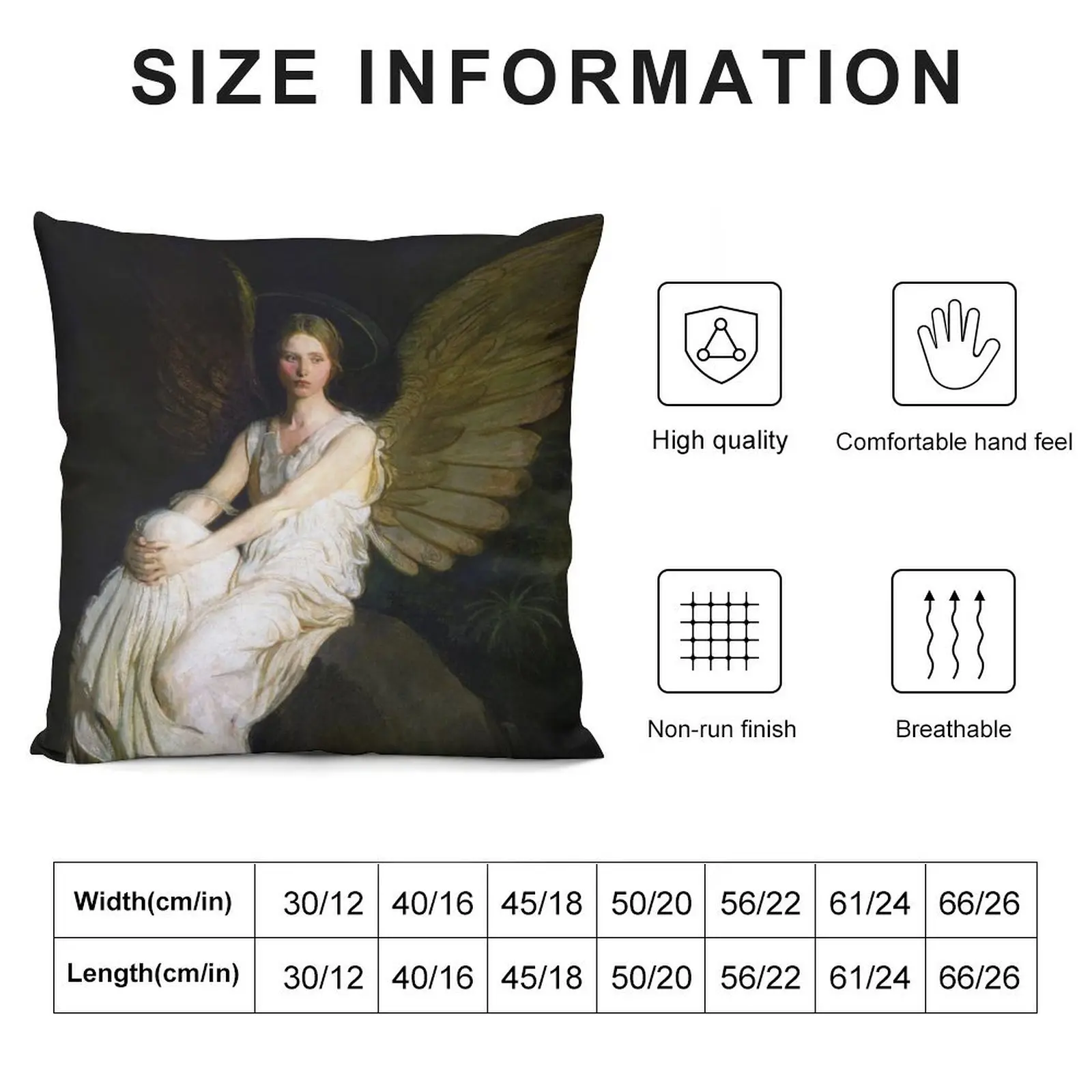 Stevenson memorial by Abbott Handerson Thayer 1903 Throw Pillow Couch Pillows pillow