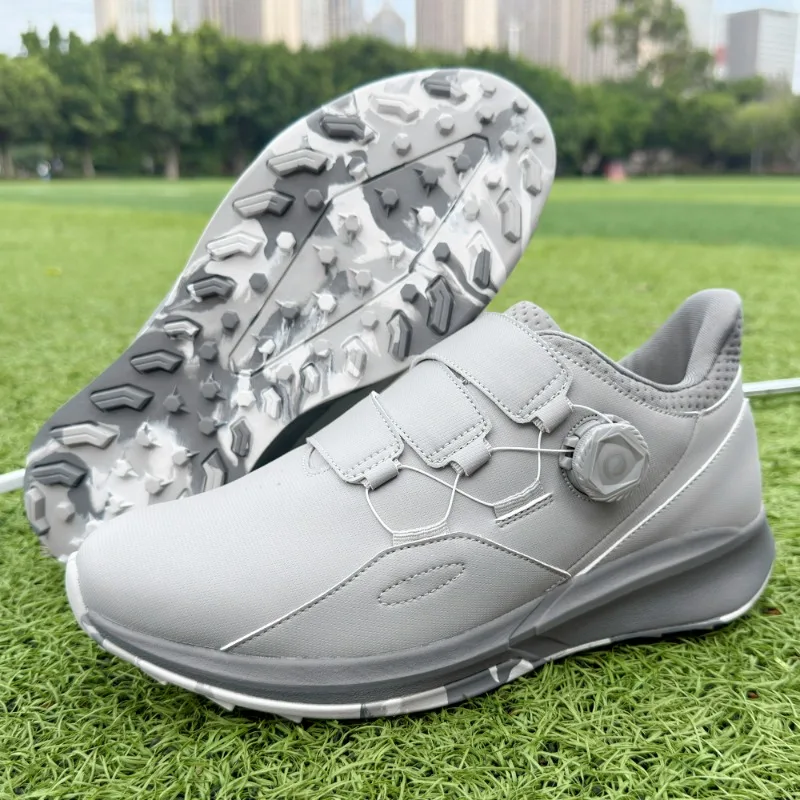 Luxury Brand Golf Shoes for Men Gray Black Leisure Sport Shoe Designer Golf Sneakers Man Anti Slip Golf Training Shoes Mens