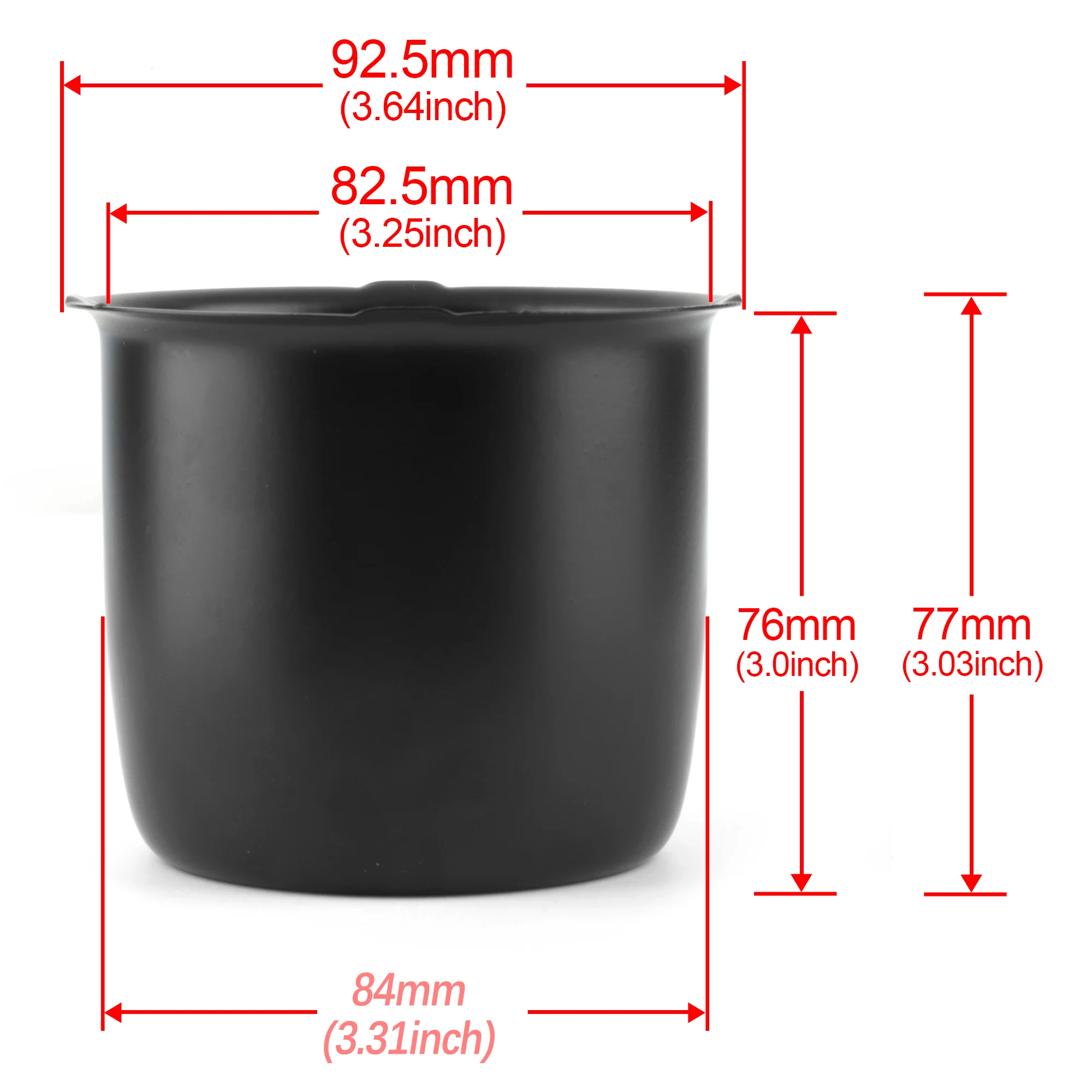CFPerformance 1 Stück/4 Stück 3,31 Zoll Edelstahl Durchsteckbare Radnabenkappen für Anhänger, Wohnwagen und Wohnmobile – Detail 3