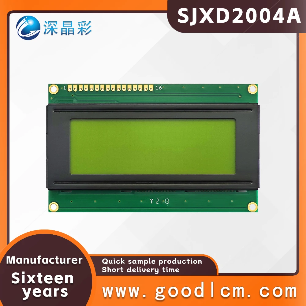 Excellent 2004 character LCM display module SJXD2004A Backlit digital screen lcd 20*4 dot matrix screen ST7066/AIP31066 drive
