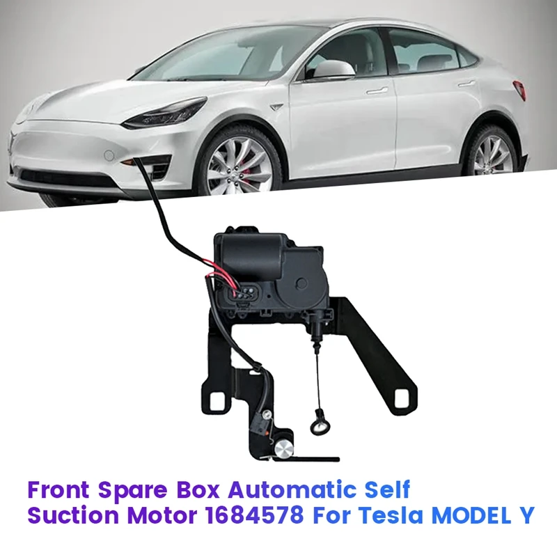 Car Front Spare Box Automatic Self Suction Motor 1684578 For Tesla MODEL Y Replacement Parts Accessories