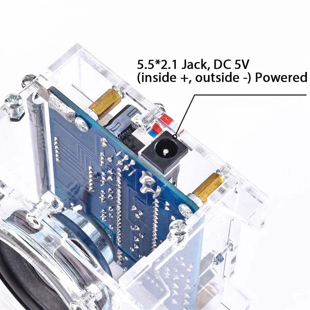 DIY Electronic Radio Kit FM Frequency Modulation Adjustable Frequency 87-108MHz Digital Display TEA5767 DIY Soldering Kit