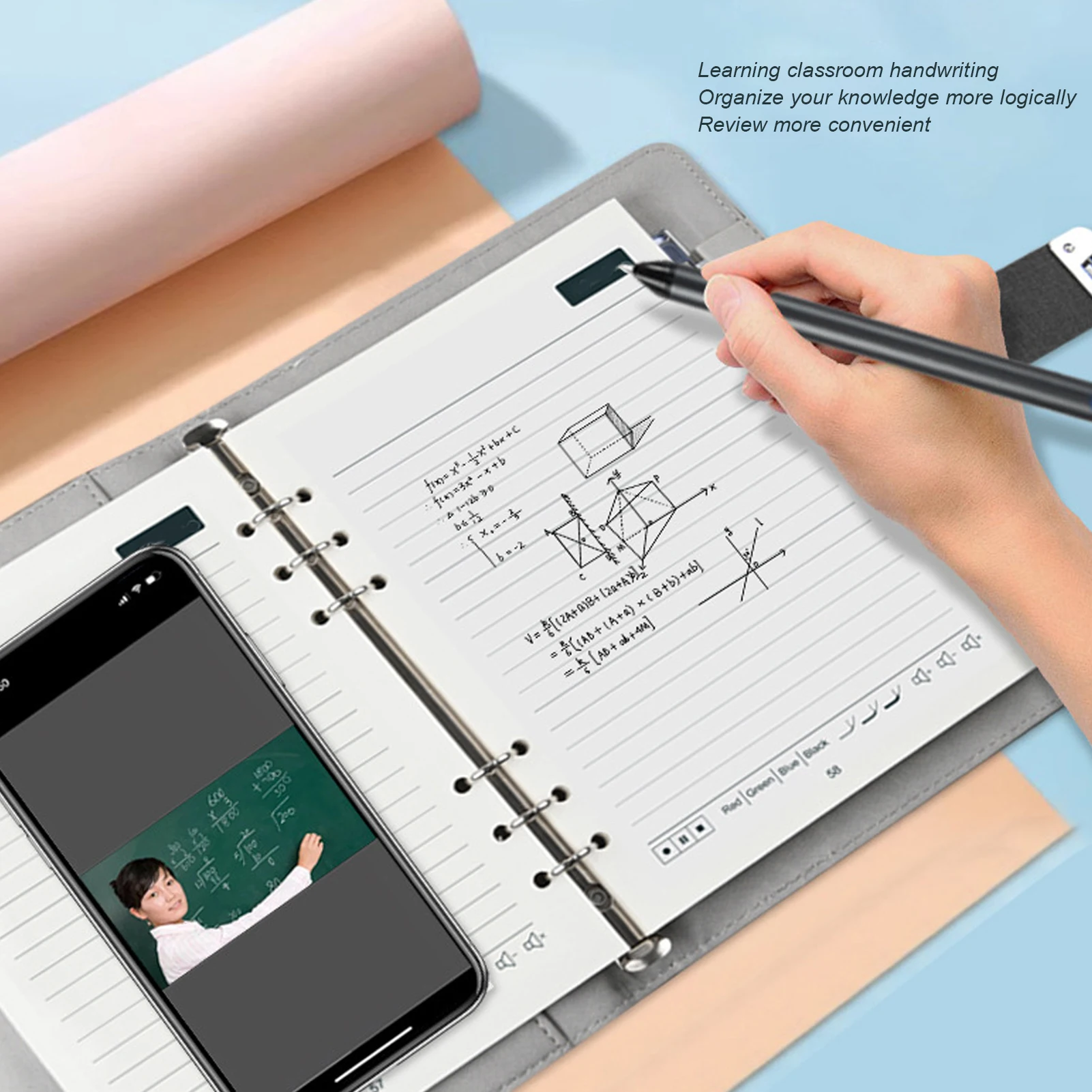 Smart Writing Set Digital Notebook OCR Recognition Offline Storage Real Time Synchronization with Smart Pen APP for Smartphones