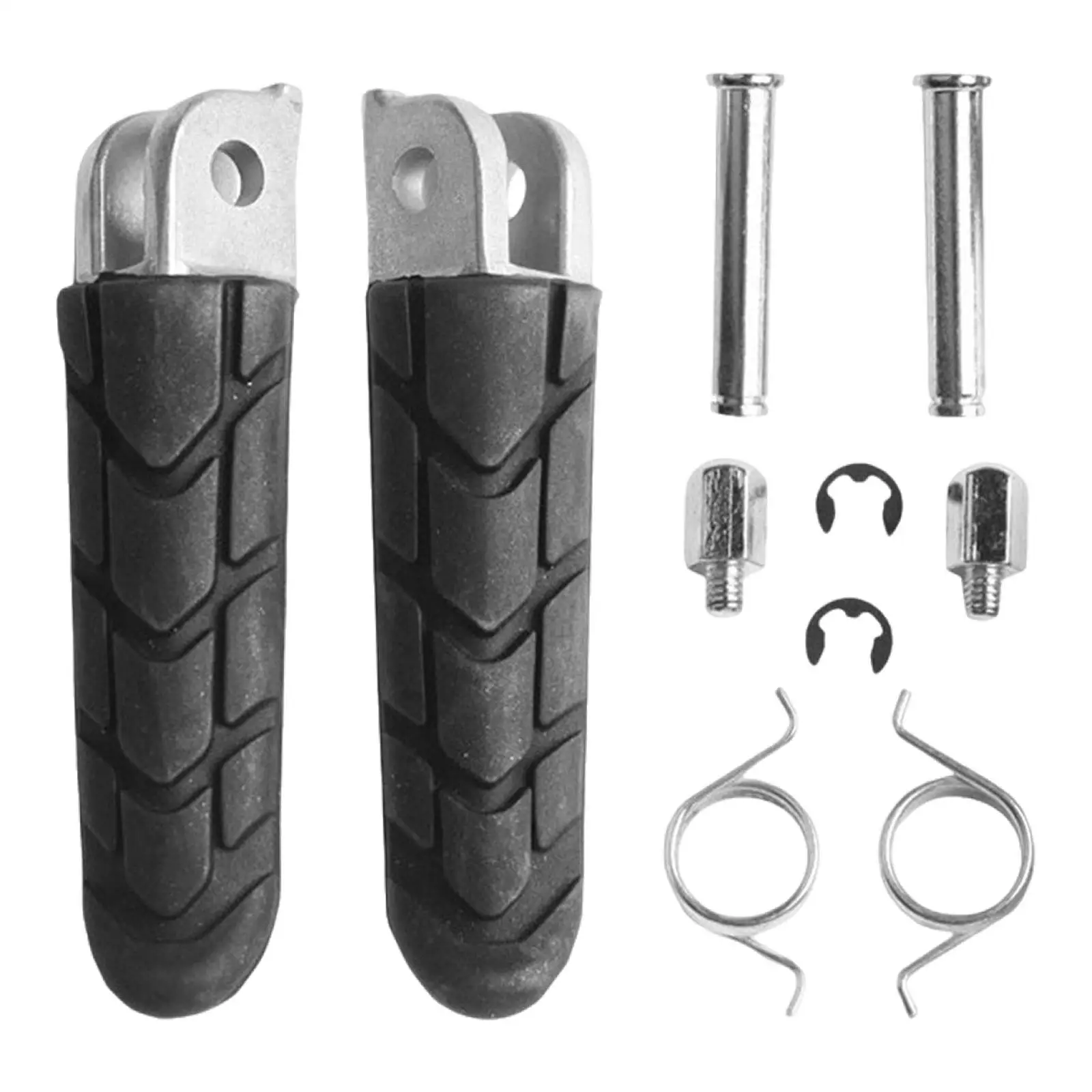 

2Pcs Motorcycle Front Footrests Anti Skid Footpeg for Honda CB400 V-tec