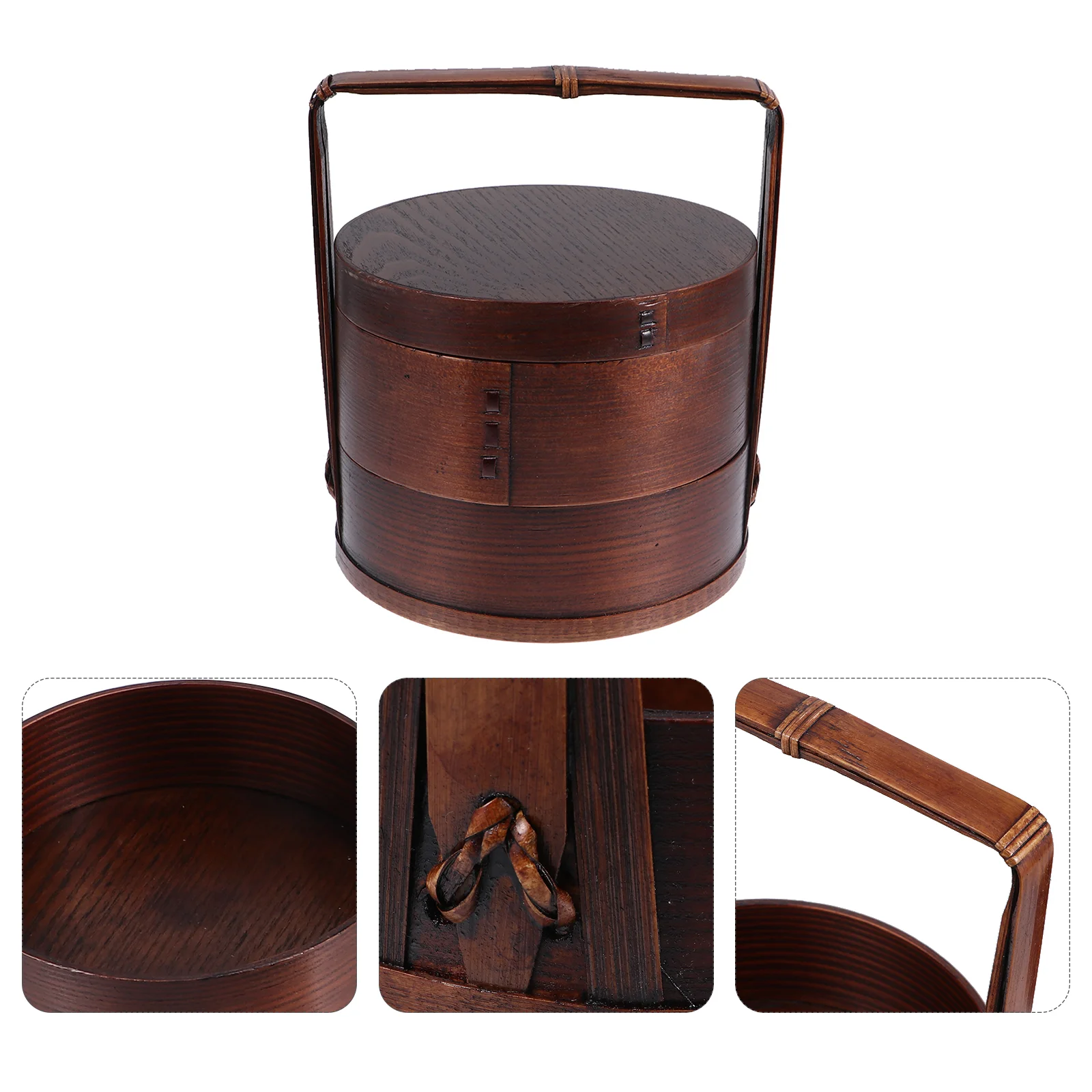 

Портативный Ланч-бокс, контейнер для еды, семейный ланчбокс для суши для пикника, лунного торта