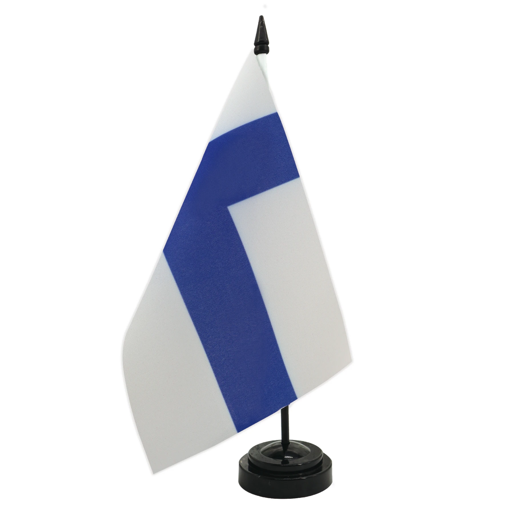 Finland Desk Flag 5.5x8.3inch Conference Negotiation Flag Product Display Office Top Desk Ornaments Flags