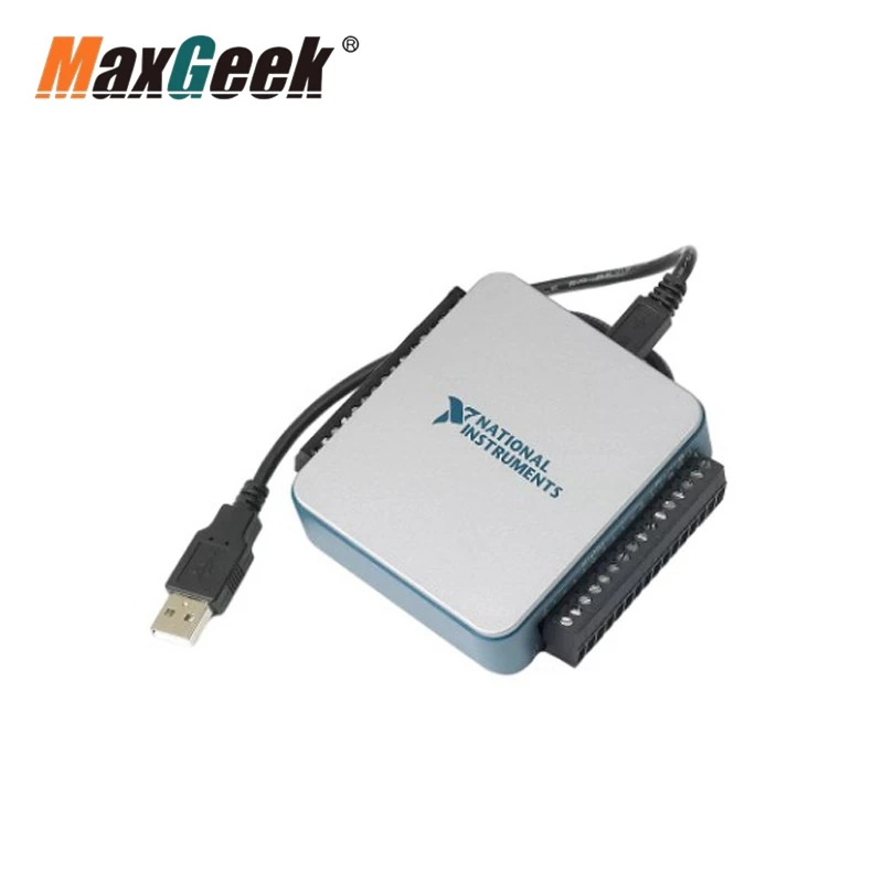 

Maxgeek USB-6001 Original Data Acquisition DAQ USB Multifunctional Data Acquisition Card I/O Device for NI