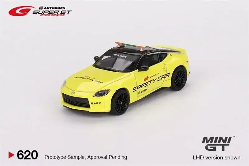 

Литая модель автомобиля MINI GT 1:64 Z Performance 2023 SUPER GT 2022/GT-R Nismo GT500 с левым рулем