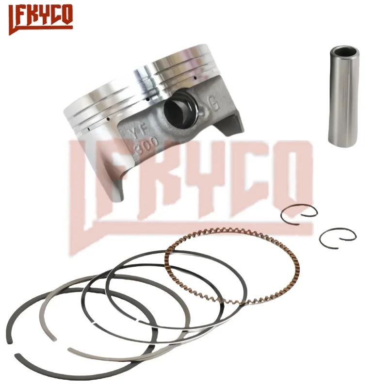 Motosiklet motoru Parçaları 78mm Çap Loncin YF300 Kawasaki KLX300 KLX300R 1997-2008 KLX250 KLX250R KLX250S Piston 17mm Pin Kiti