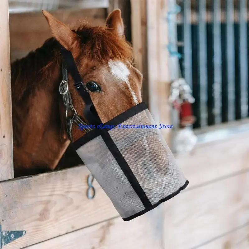 G7NF Portable Horse Meal Container With Adjustable Fastener And Firm Seal For Activity excursions