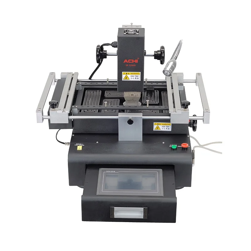 ACHI IR12000 BGA rework station with Touch Screen and ELSTEIN Infrared Soldering Machine